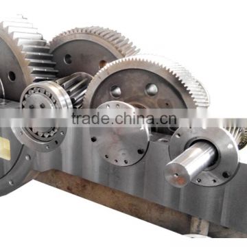 Transmission helical large stainless gearbox
