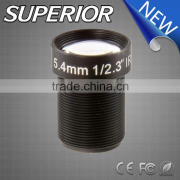 Superior Best price 5.4mm led optical lens, 5.4mm hero3+ gop-ro cctv lens
