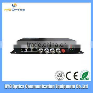 4 channel fiber optic Video Converter,media converter,transceiver