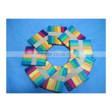 for sale good quality colorful wooden popsicle sticks,popsicle sticks