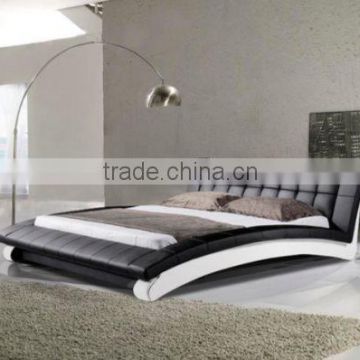 modern leather bed