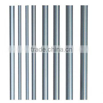 Induction hardened chrome plated steel bars