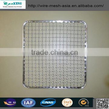 high material wholesale 304 Stainless steel wire barbecue grill net/stainless steel wire barbecue grill net