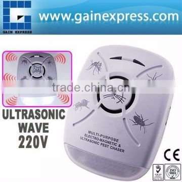 220V Anti Mosquito Bugs Cockroach Killer Repeller Home Ultrasonic Electro-magnetic Multifunction Ultrasonic Repellent