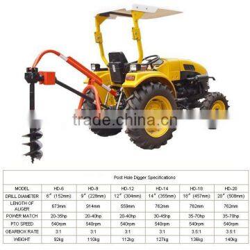 farm tractor implements PSOT HOLE DIGGER