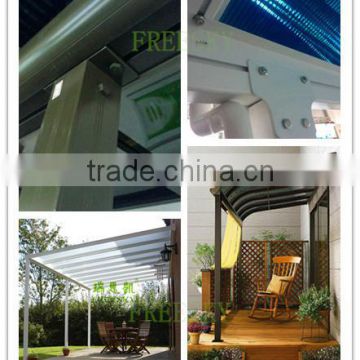 Clear Bayer Material gazebo.balcony cover.our door covers,