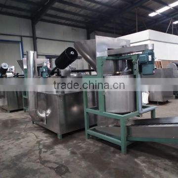 fried food production line/fired snack food machine/fryer machine in chenyang machinery with CE