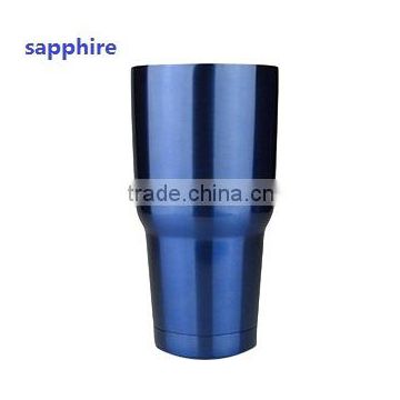 30oz sapphire 304# double wall stainless steel tumbler