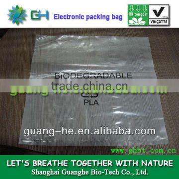 100% Biodegradabel plastic PLA plastic bags for mobile phones