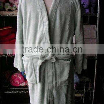 coral fleece bathrobe stocklots