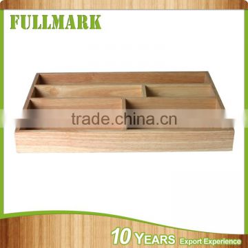 Best quality control wooden the queen of quality the queen of quality cutlery tray