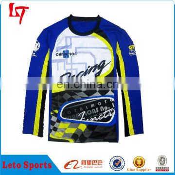 OEM popular practice custom sublimated motor cycling jerseys