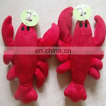 Cheap price with best quality plush lobster toys for promotion