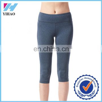Yihao women's new design bodybuilding fitness training pants quick dry gym wear legging