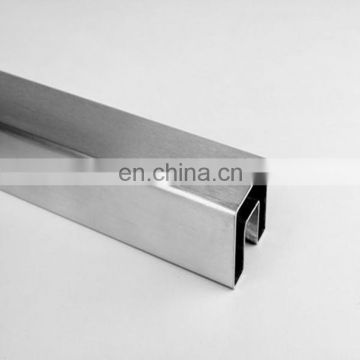 AISI 201 304 316L Stainless Steel Round Slotted Pipe Tube for Handrail