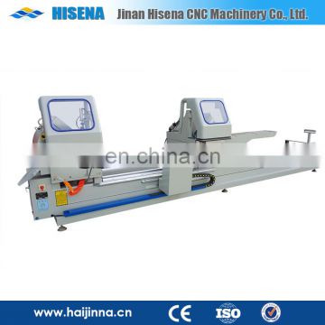 LJB5A-500*4200 products or aluminum machining it 32 Double Head Cutting Machine for window manufacturing