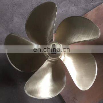 5 Blade aluminum alloy boat propeller