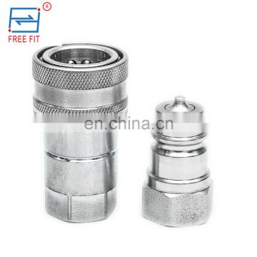 Hot sale Made in China factory direct supply ISO 7241 A 1/2  hydraulic quick disconnect couplings