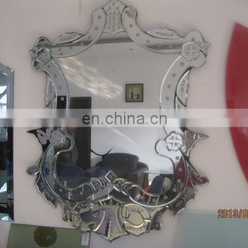 custom decorative silver mirror with safety foil