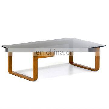 Factory wholesale toughened rectangle colored tempered glass table top