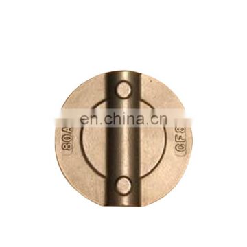 Stainless steel cf8m investment casting gas butterfly valve disc parts