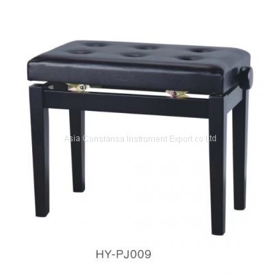 shanghai factory china Hot selling universal duet piano stool Leather Piano bench  China Customized Piano Bench Musical Instrument Accessories
