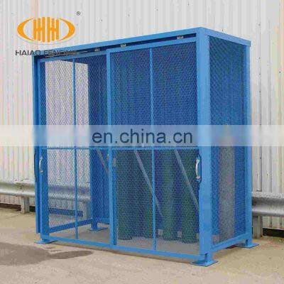 gas cylinder storage cage