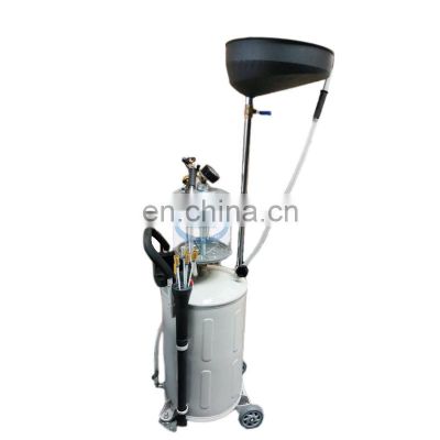 Newly  Waste Oil Drain Tank Air Operated Drainer Oil 80L engine oil extractor pump suction vacuum