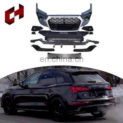 Ch Hot Sale Full Kits Front Lip Support Splitter Rods Led Light Conversion Bodykit For Audi Q5L 2018-2020 To Rsq5