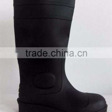 safety rain boots pvc materials