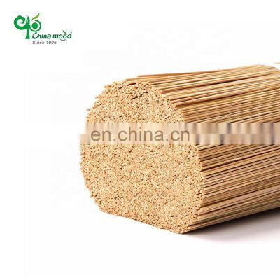 Environmental protection india round raw material bamboo sticks for making incense