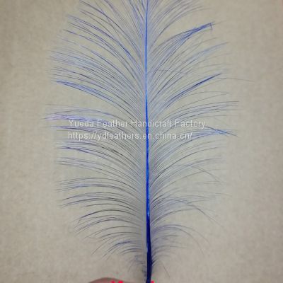 Burnt Goose Nageoires Feather Dyed Navy Blue From China