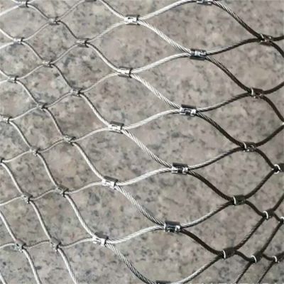 Stainless steel wire mesh, garden protection steel wire mesh buckle metal flexible mesh, zoo protective mesh