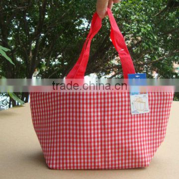 Custom square printing bag made in China wholesale organic cotton canvas grocery tote shopping bag