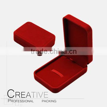 Custom logo fashion design velet jewelry gift box