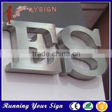 Widely use seiko letter hot metal new hotel 3d sign letters
