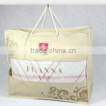 nonwoven or Pvc bags for bed and clothing