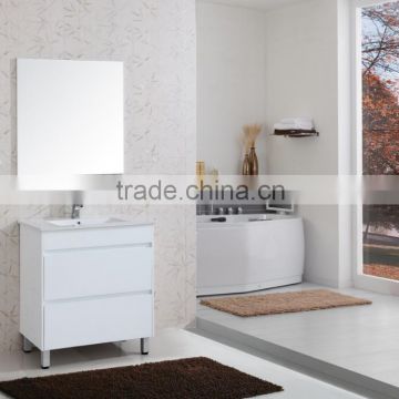 2015 PVC bathroom vanity cabinet DM8-75w