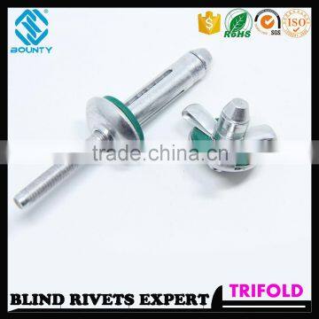 HIGH QUALITY FACTORY WATERPROOF TRIFOLD RIVETS FOR GLASS CURTAIN WALL