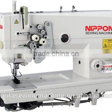 NP 845-3 Double Needle lockstitch Sewing Machine With Split Needle BAR