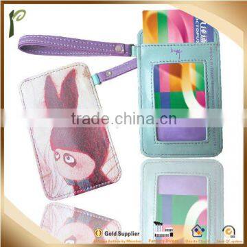 Hot selling style PU/Real genuine credit card holder