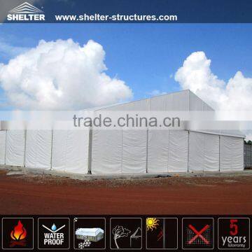 Versatile Fire Resistant Used canvas warehouse tents for sale