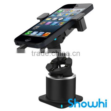 Showhi popular anti theft alarm and charge tablet security display stand for exhibitions HSR8502