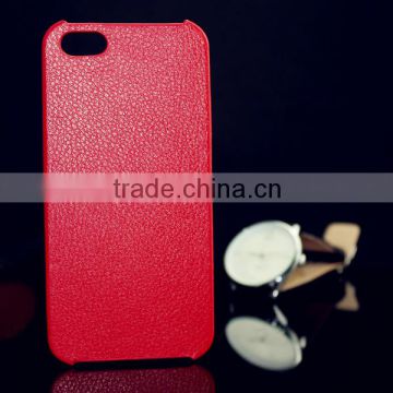 wholesale genuine leather back case for iphone 5 5s case cover, mobile phone case