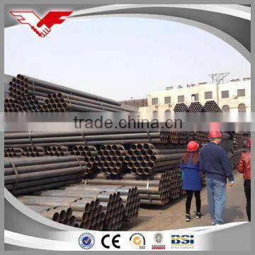 manufacture ASTM A53 GRADE B schedule 40 ERW weld carbon ms pipe