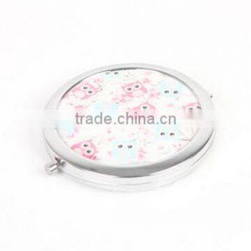 Lovely Eggle Flexible Cosmetic Mirror Metal Pocket Mirror