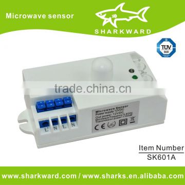12VDC, 24VDC,110-130VAC, 220-240VAC microwave sensor , 12v light sensor
