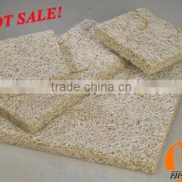 China Acoustic Wood Wool Interior Acoustic Mineral Wool Tiles