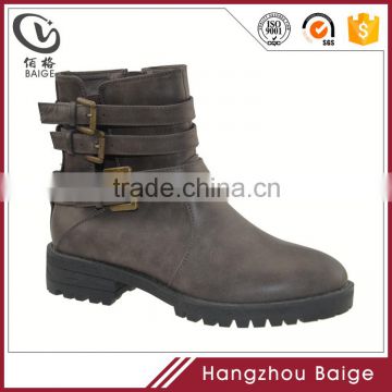 2016 New style spanish women leather boots,custom women boots leather