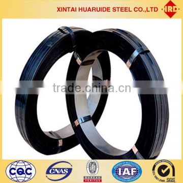 China Hua Ruide Factory -Blue Oiled Steel Packing Strips/Blue Tempered Steel Coils